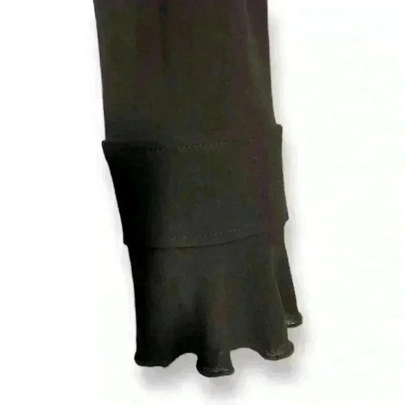 RED VALENTINO GARAVANI Black Bodycon Midi LBD Scoop Neck Dress Sz. 40 / US 10 - Picture 4 of 9